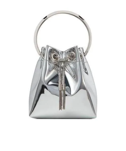 Logo Plaque Tassel-Detailed Top Handle Bag