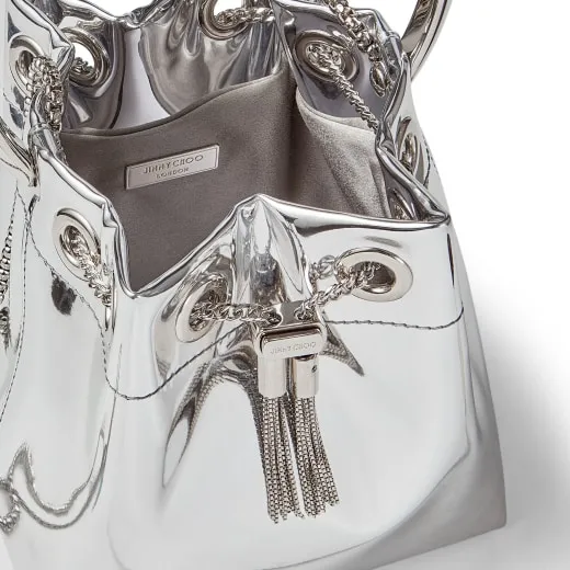 Logo Plaque Tassel-Detailed Top Handle Bag