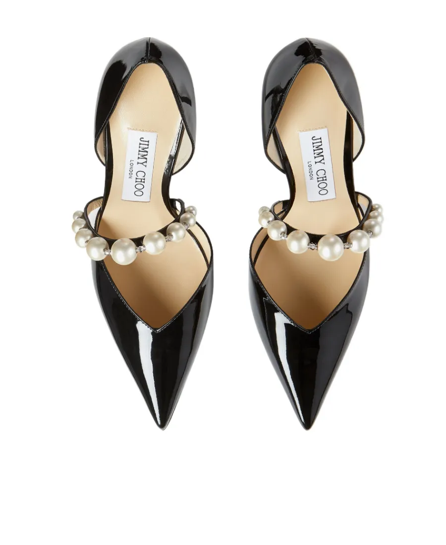 Embellished Pointed-Toe Pumps