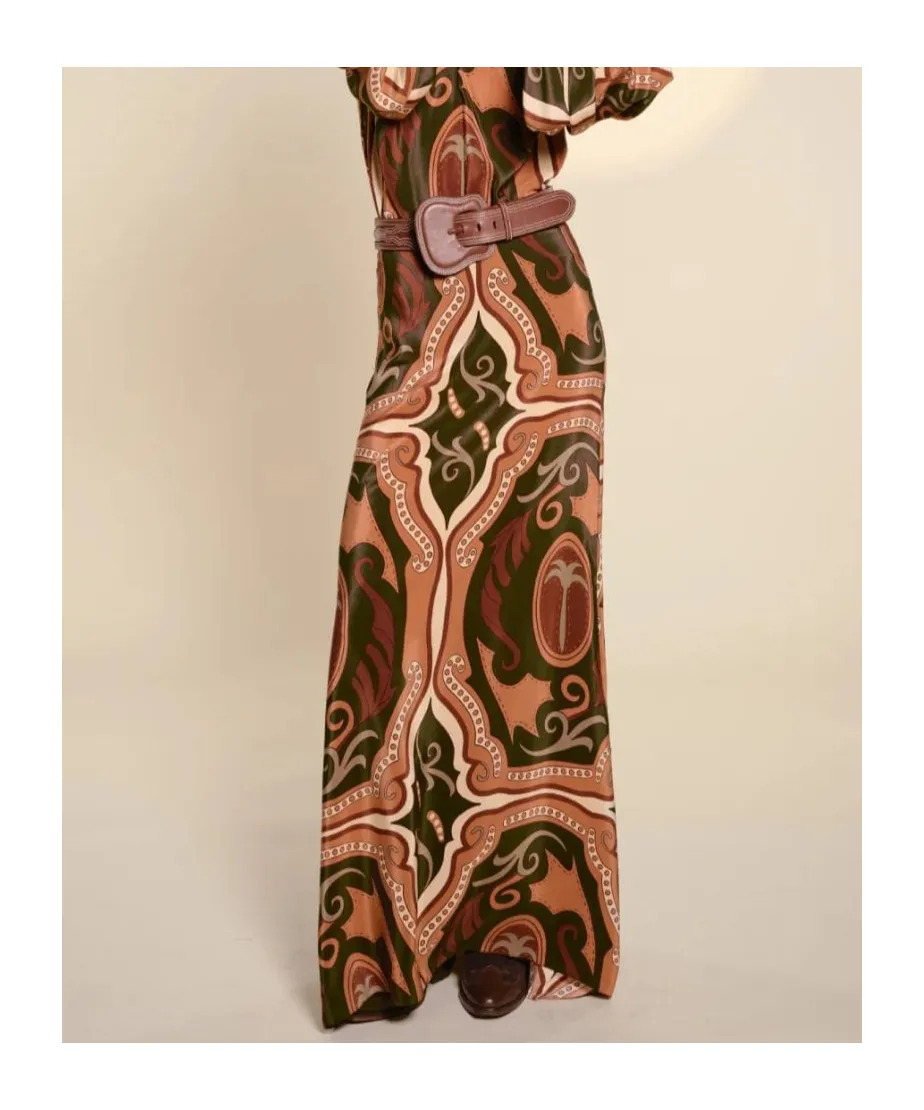 Nuevos Territorios Maxi Skirt