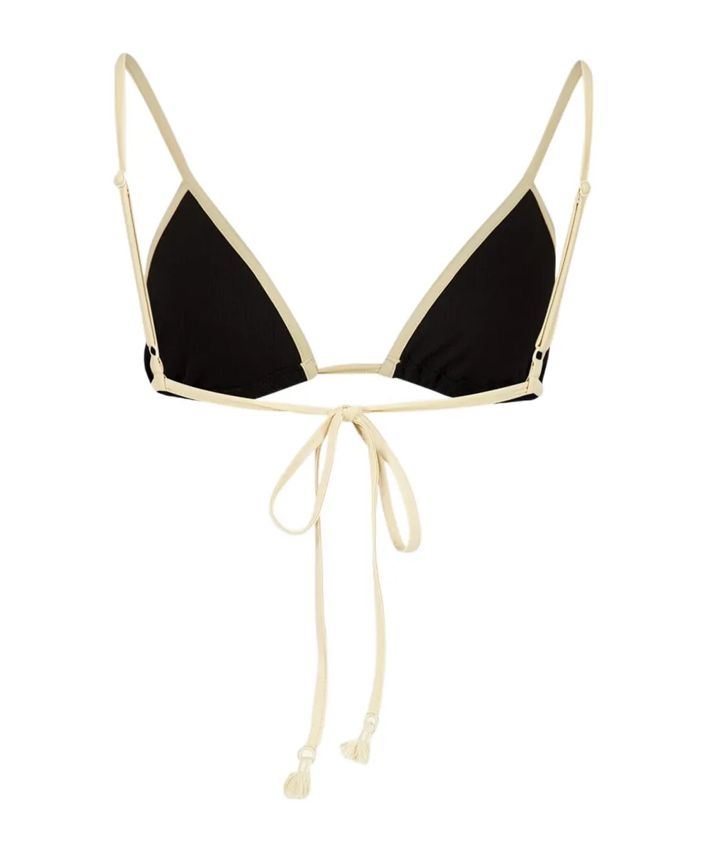Playa Del Rio Triangle Bikini Top