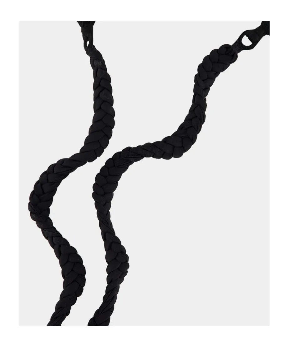 Braided-Strap Halterneck Swimsuit
