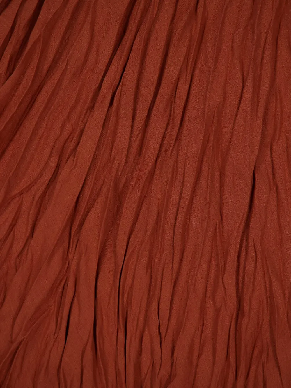 Ribbed-Waist Pleated Skirt Dress