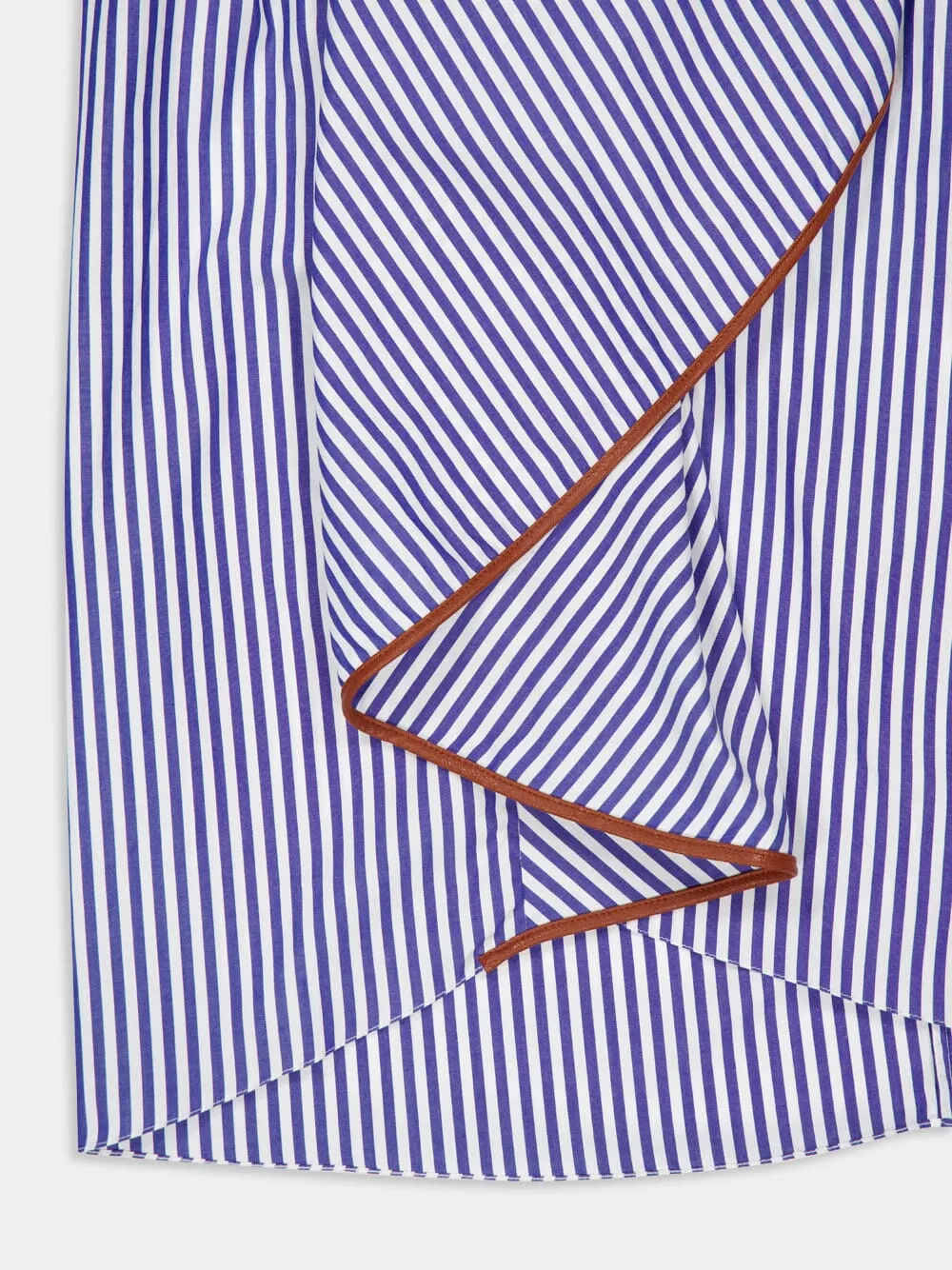Centro Del Cielo Striped Halter-Neck Midi Dress