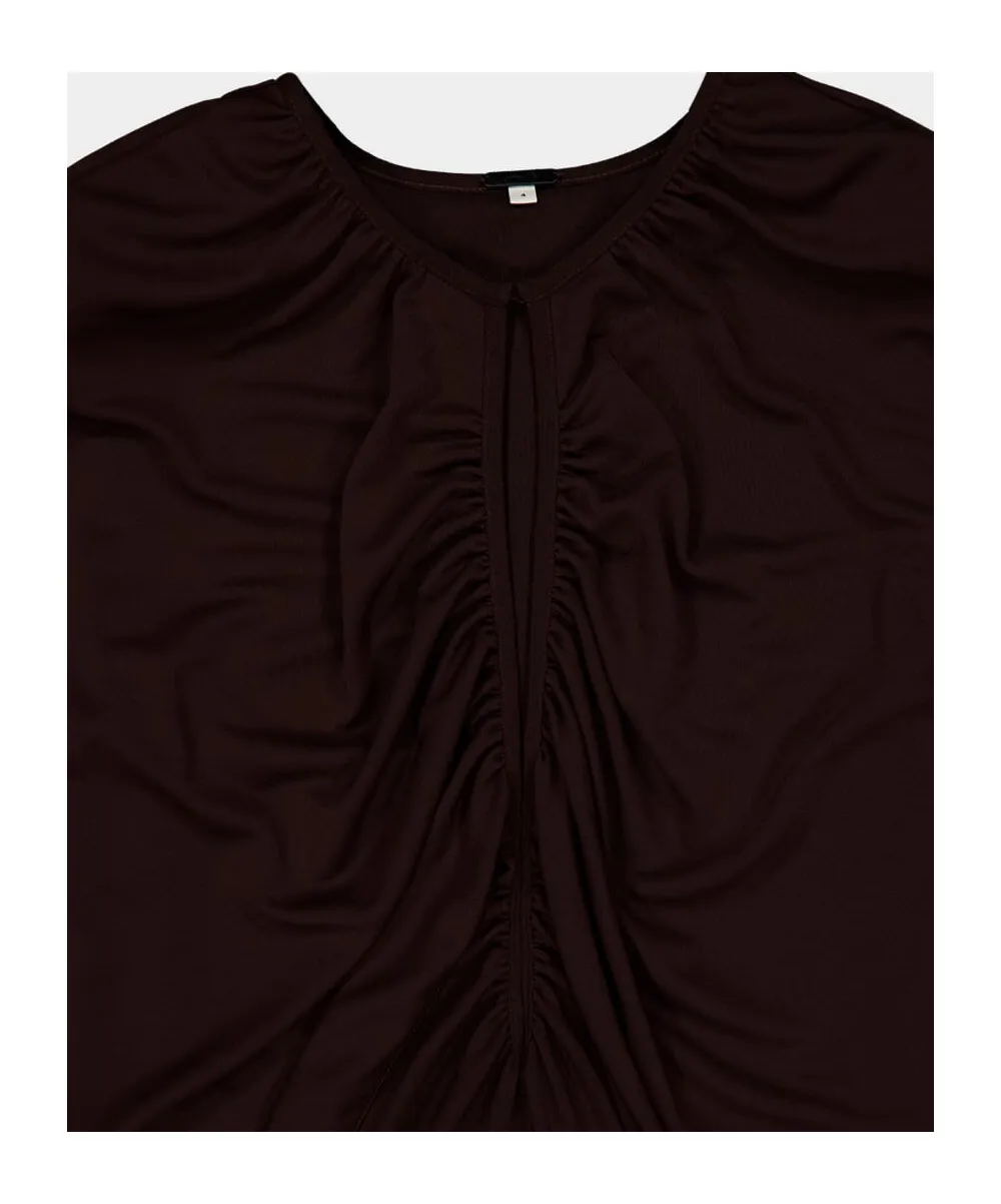 Round-Neck Maxi Dress