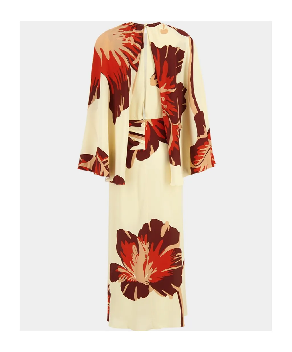 Odyssey Floral-Print Midi Dress