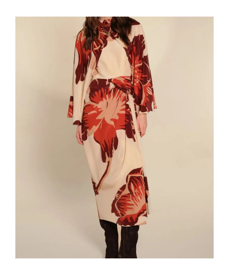 Odyssey Floral-Print Midi Dress