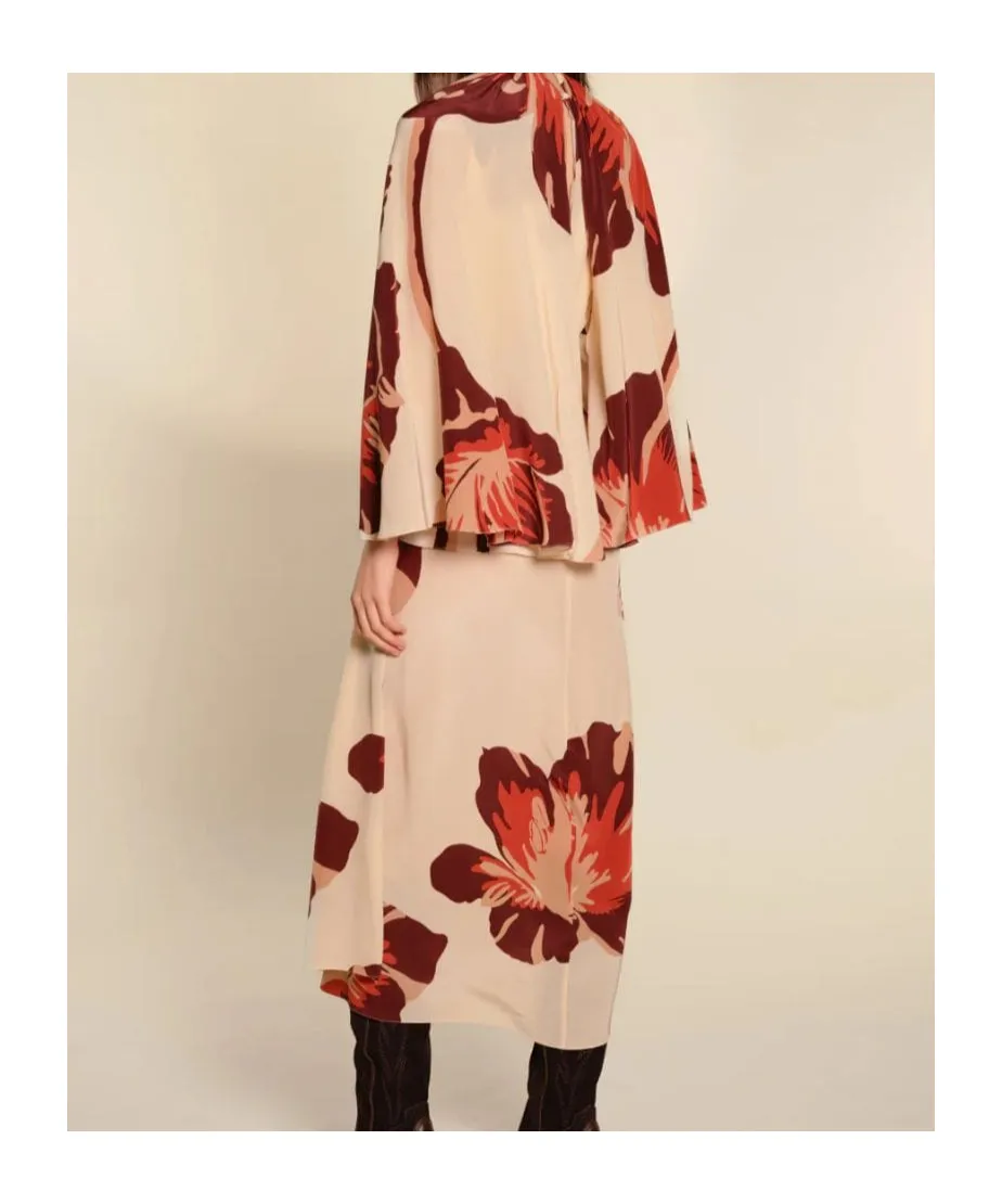 Odyssey Floral-Print Midi Dress