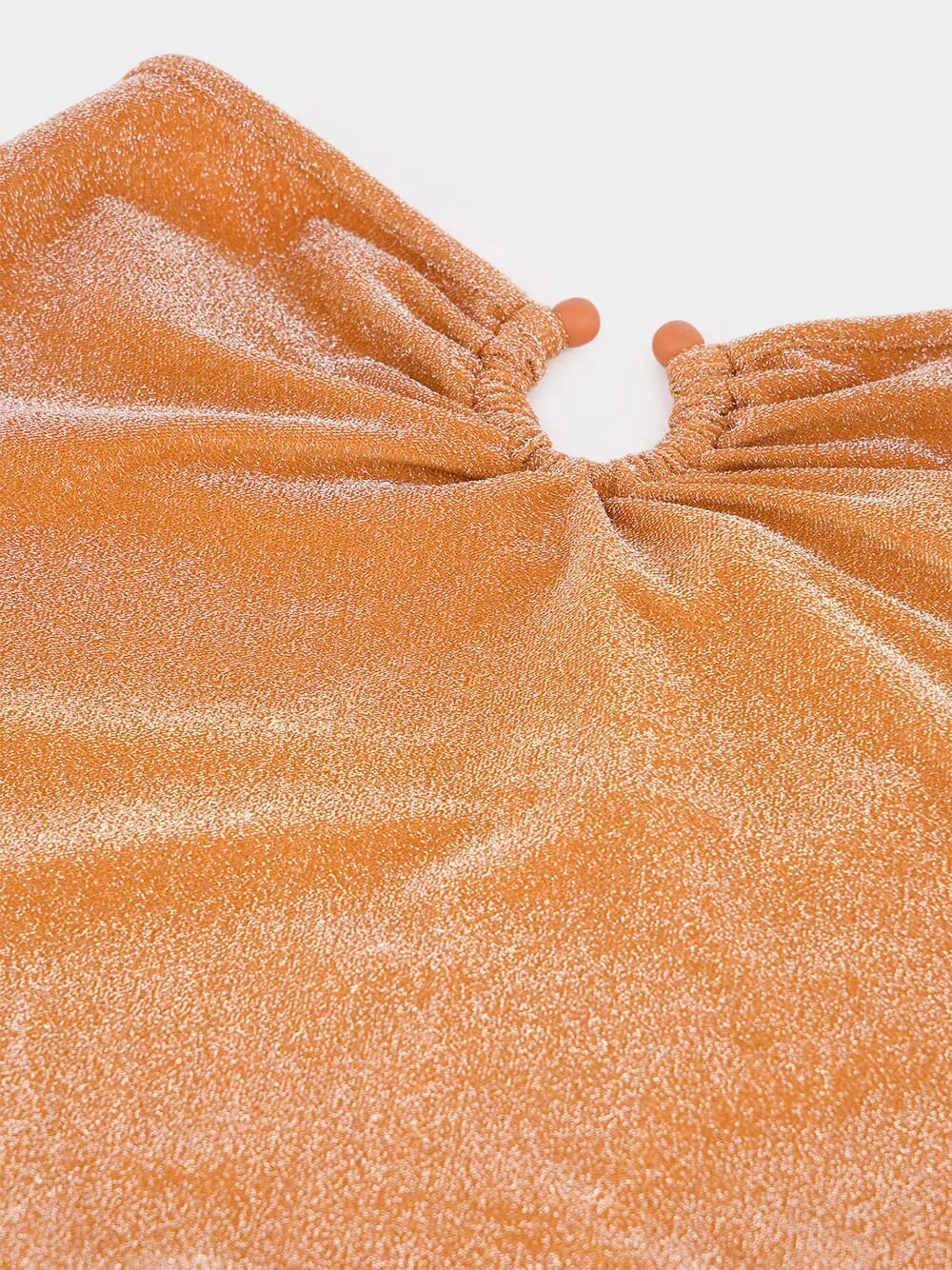 Rainstorm Lurex-Detail Midi Skirt