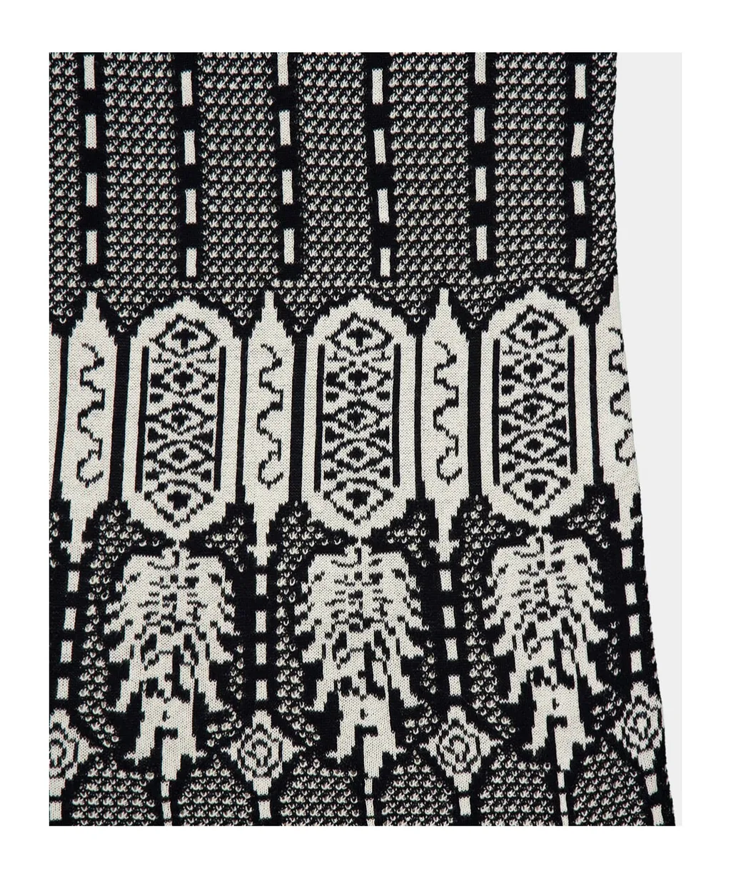 Energy Matrix Midi Skirt