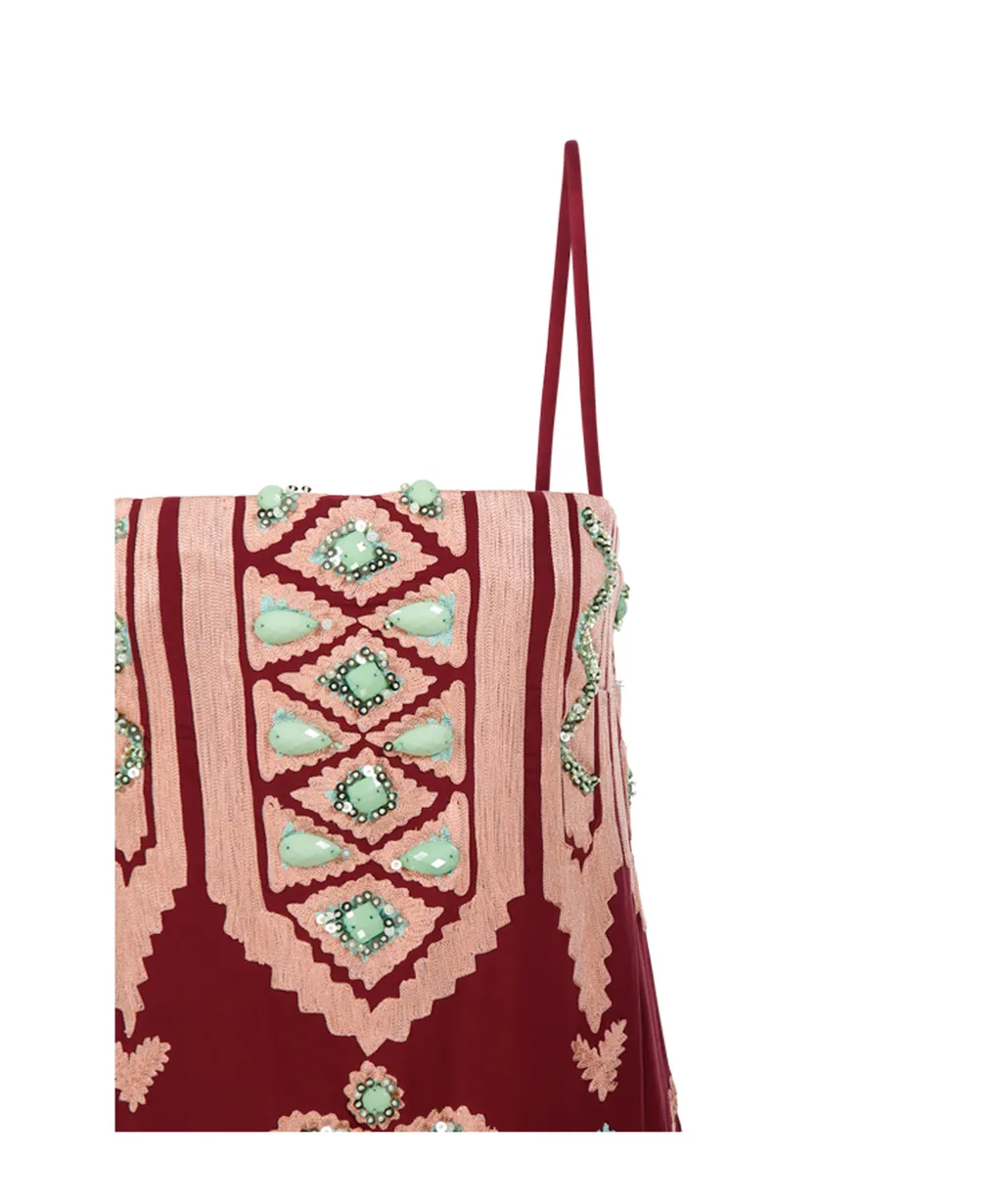 Wedge Weave Ankle Dress