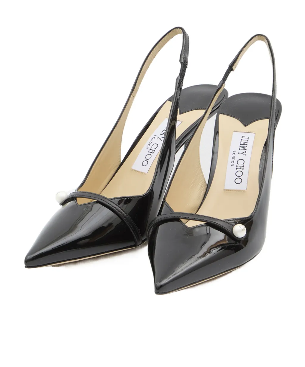 Amita 85 Pointed Toe Slingback Pumps