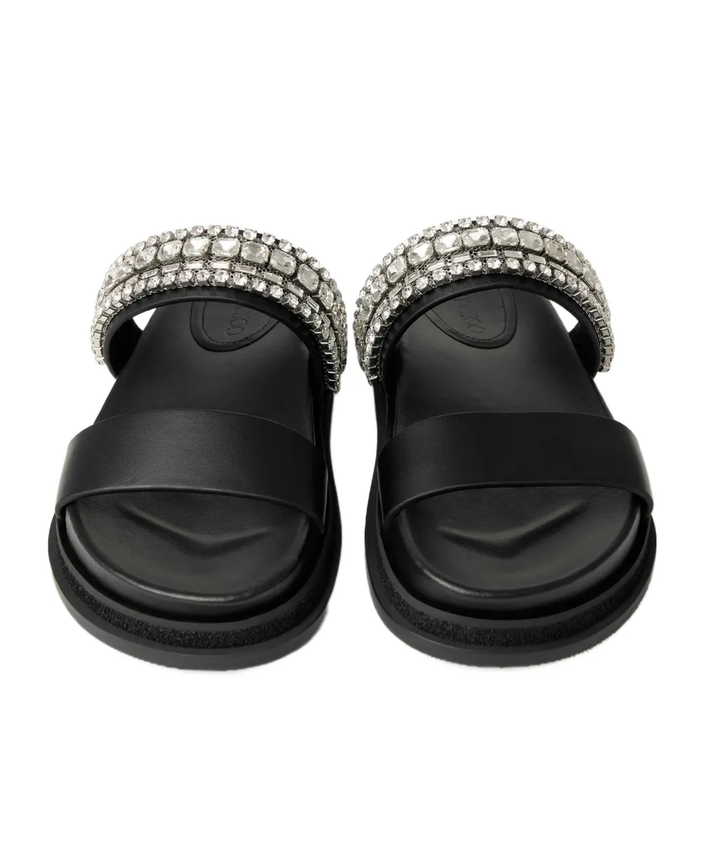 Jadi Embellished Flat Sandals