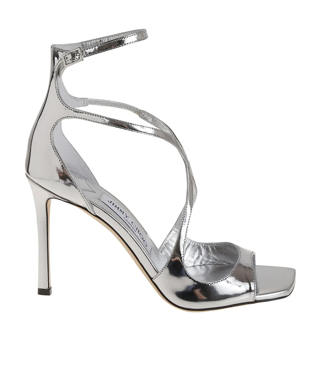 Square Toe High Heel Sandals