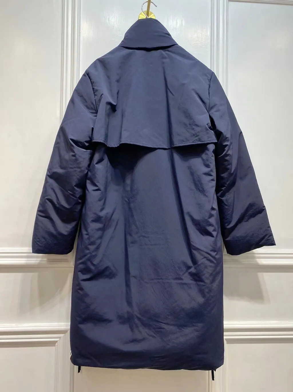 Zipper Long Style Down Jacket