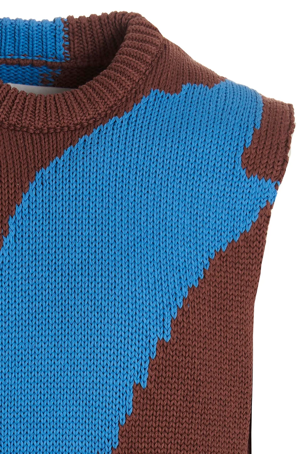 Crewneck Sleeveless Vest