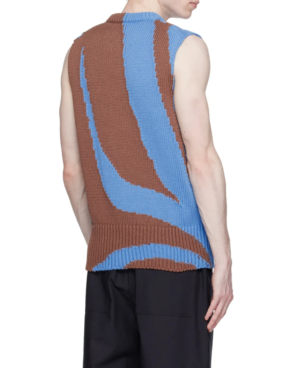 Crewneck Sleeveless Vest