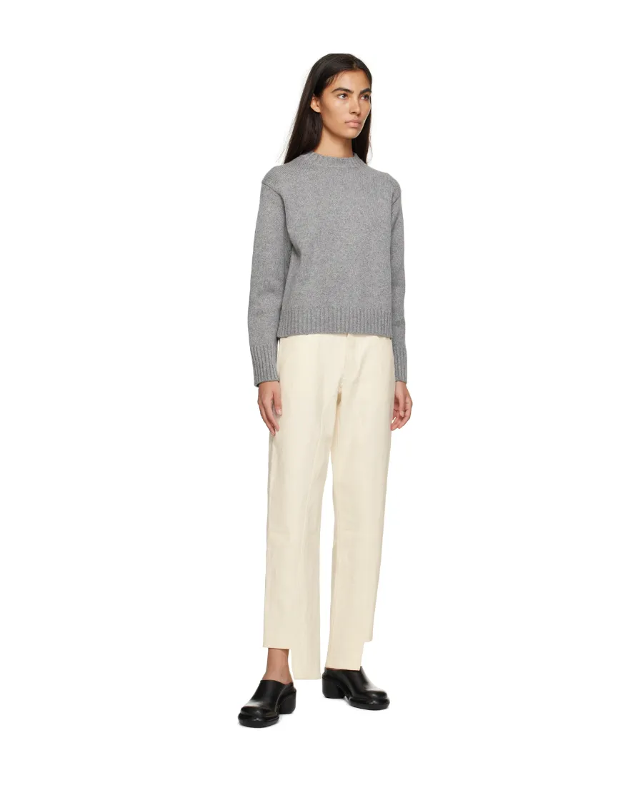 Irregular Hem Casual Pants