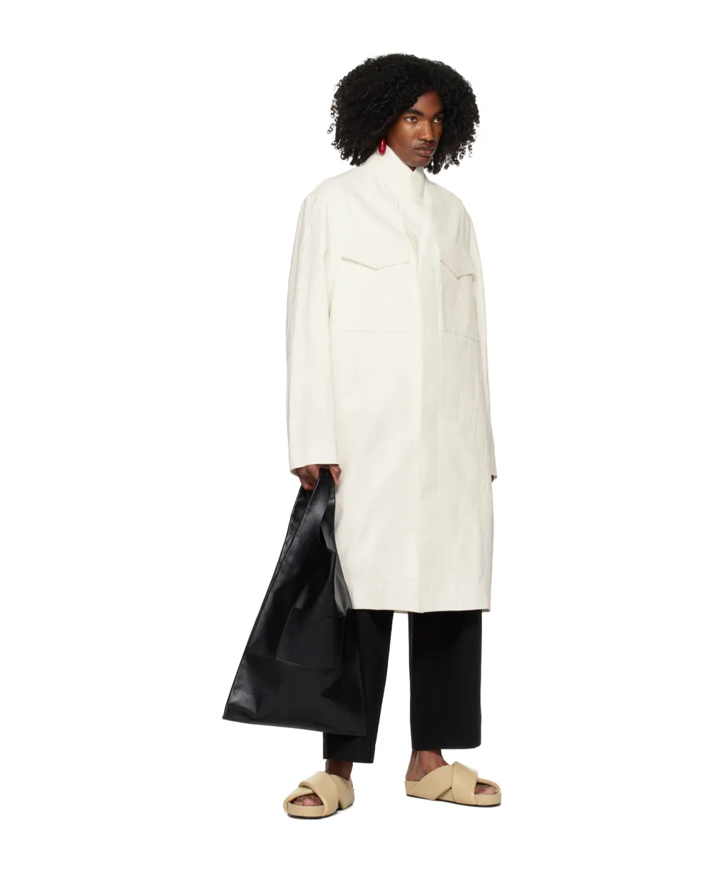 Coat With Cover Pocket