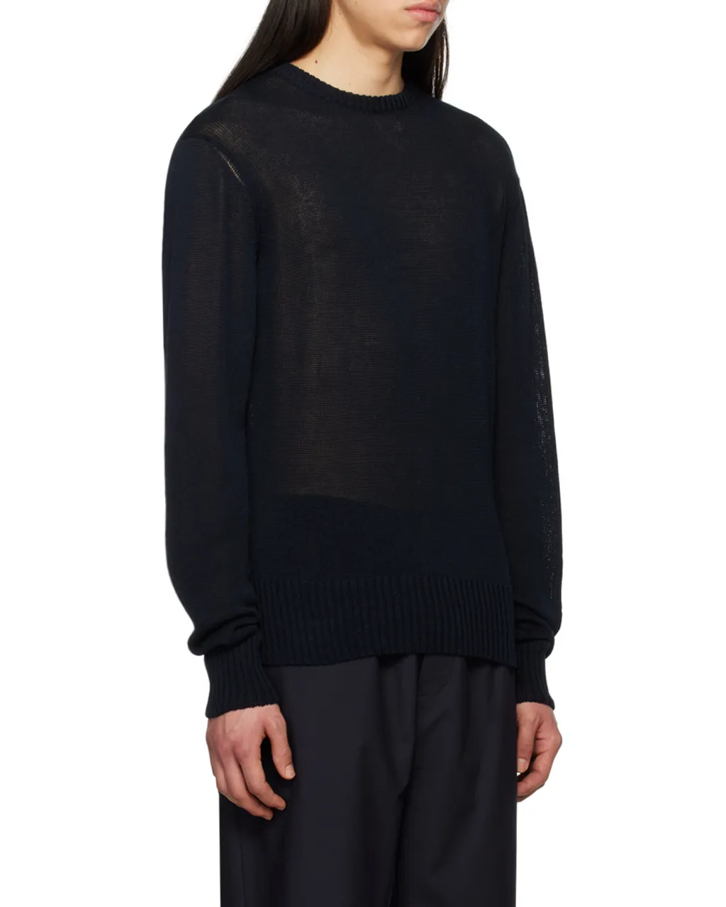 Long-Sleeved Crewneck Jumper