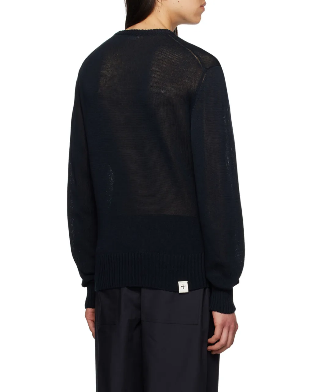 Long-Sleeved Crewneck Jumper