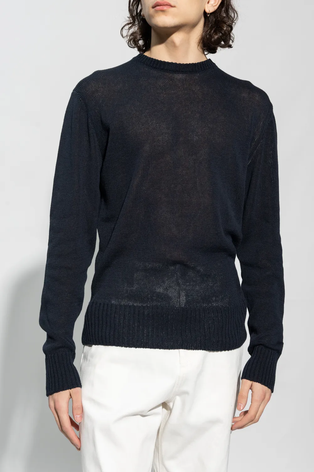 Long-Sleeved Crewneck Jumper