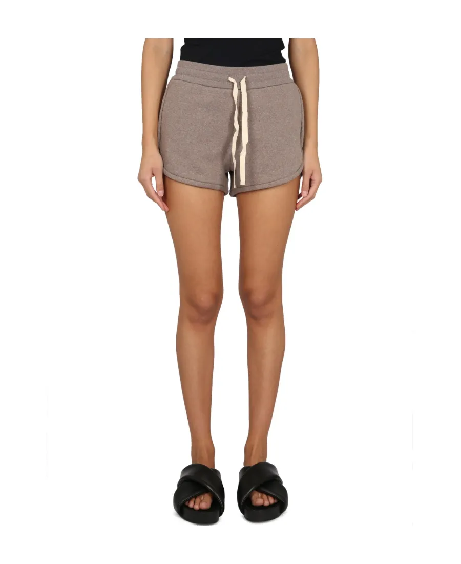 Pocketed Drawstring Mini Shorts