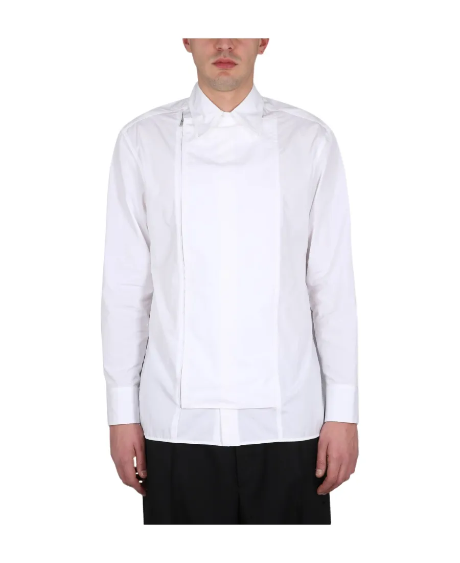 Zipped Long-Sleeved Shirt