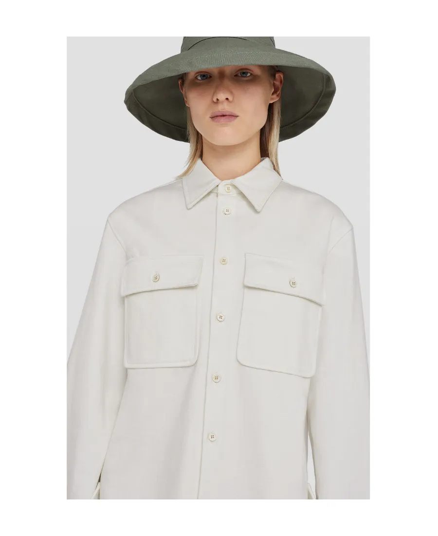 Buttoned Long-Sleeved Shirt