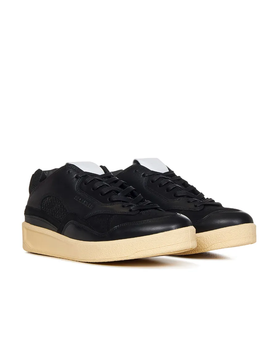 Panelled Low-Top Sneakers