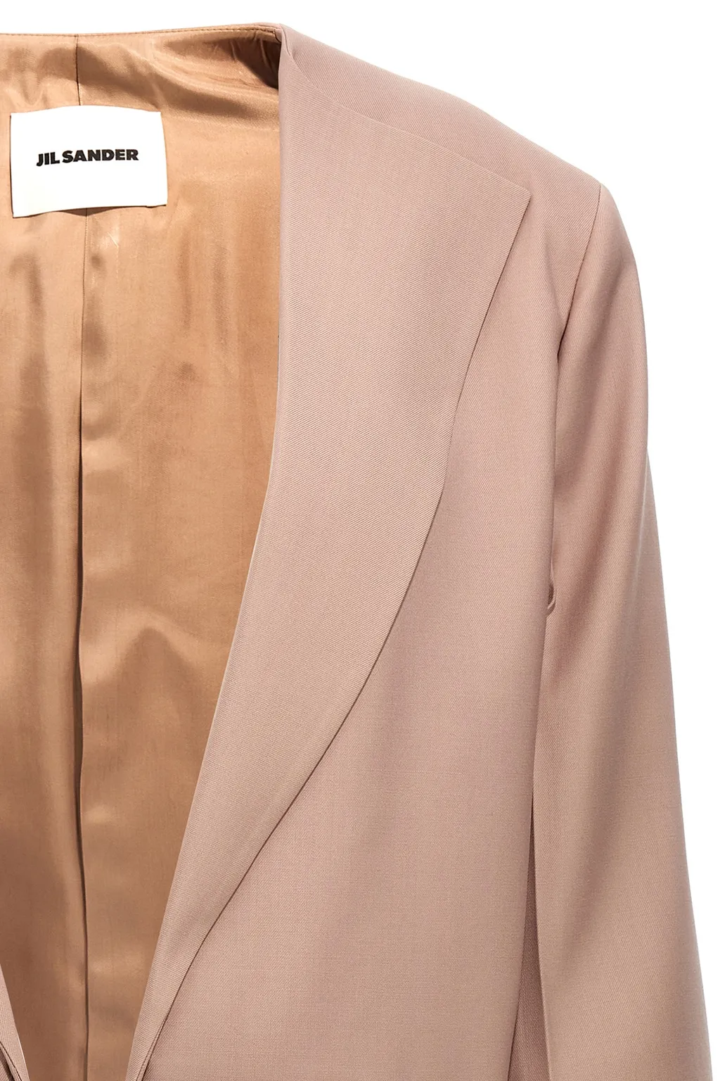 Straight Hem Tailored Jacket