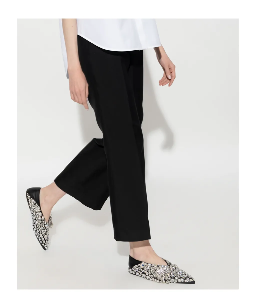 Straight Leg Trousers