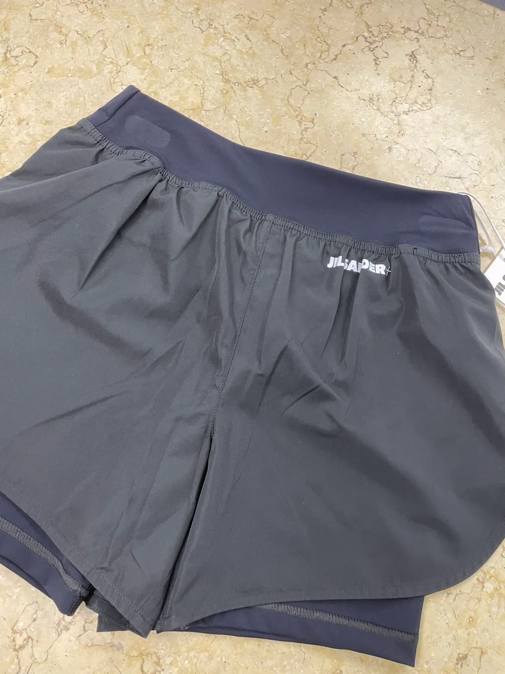 Logo Printed Elasticated-Band Shorts
