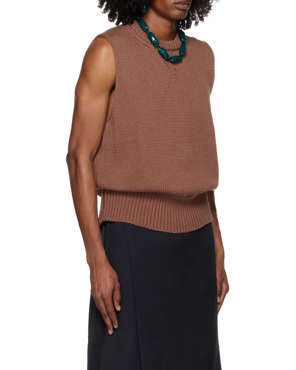Crew-Neck Vest
