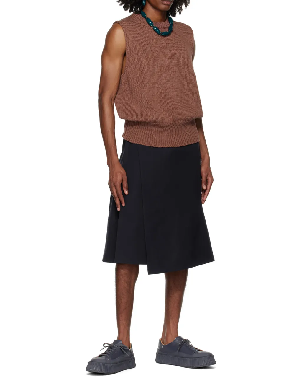Crew-Neck Vest