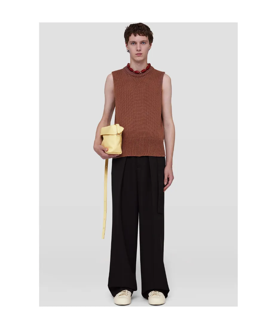 Crew-Neck Vest