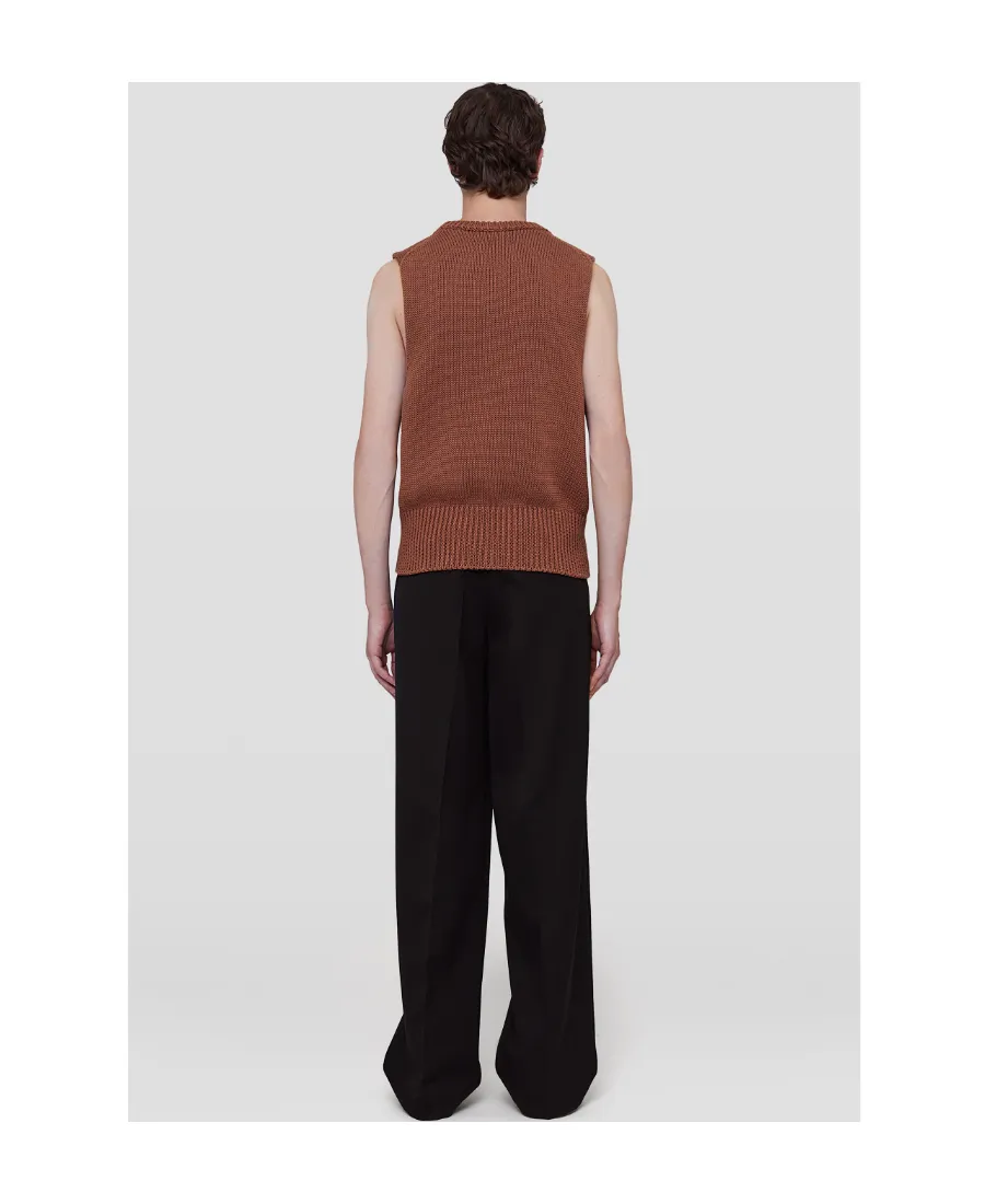 Crew-Neck Vest