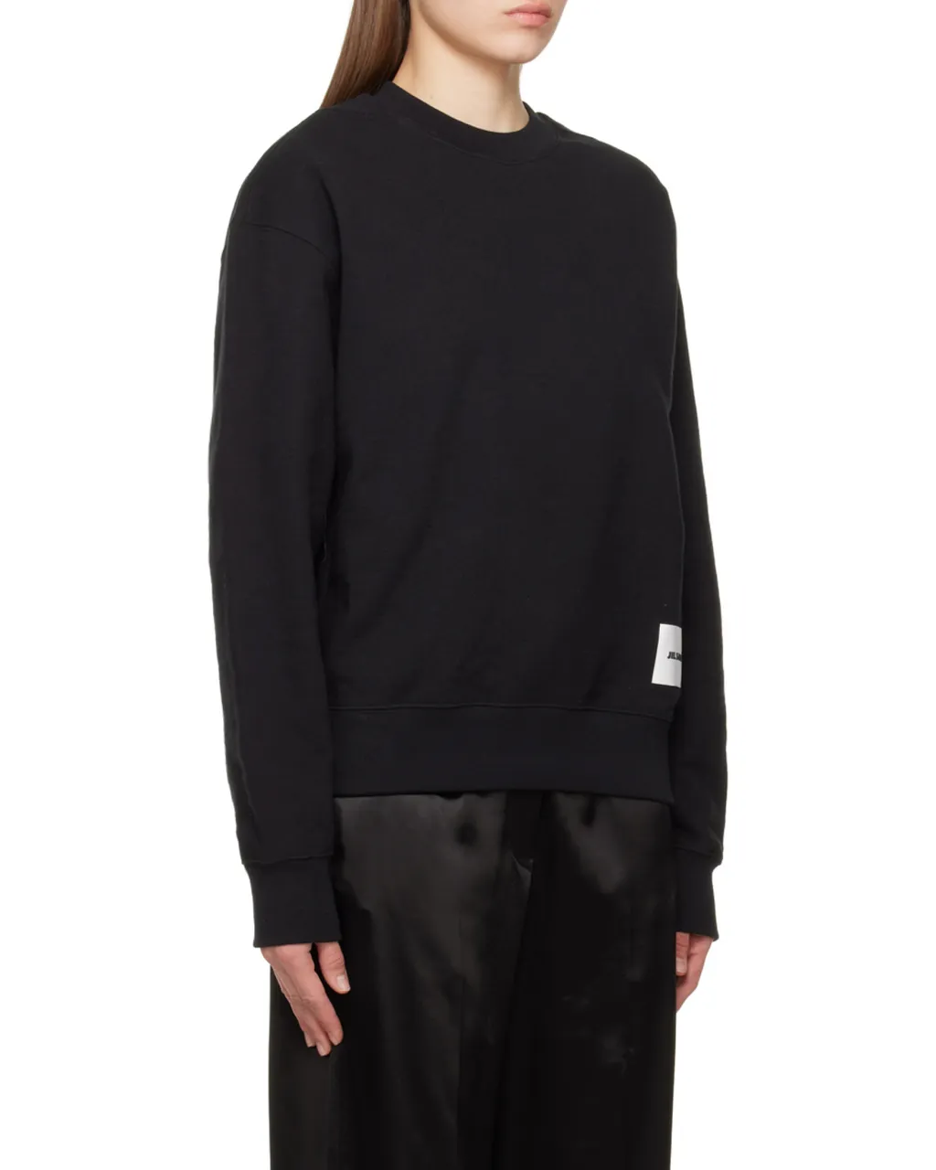 Logo Patch Crewneck Sweatshirt