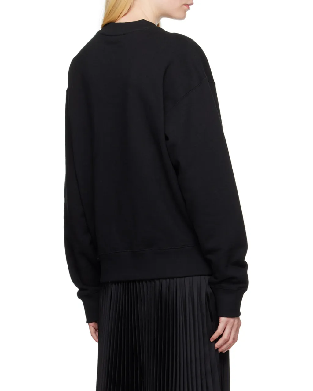 Logo Patch Crewneck Sweatshirt