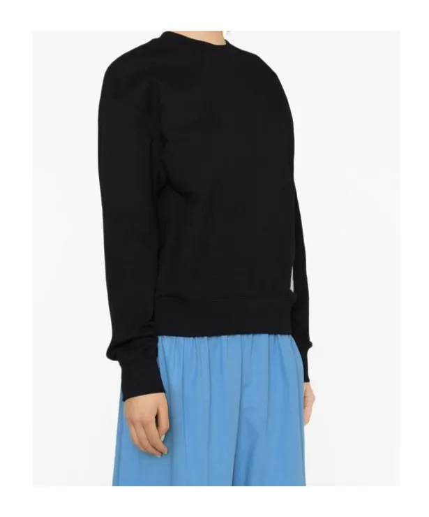 Logo Patch Crewneck Sweatshirt