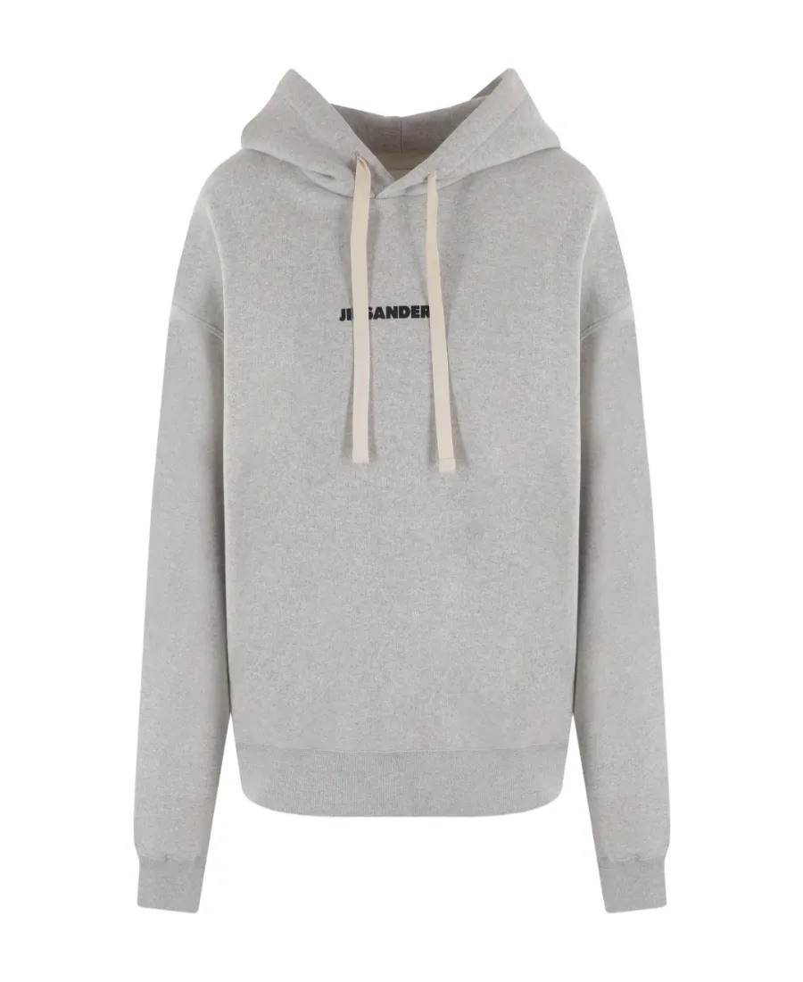 Logo Detailed Drawstring Hoodie
