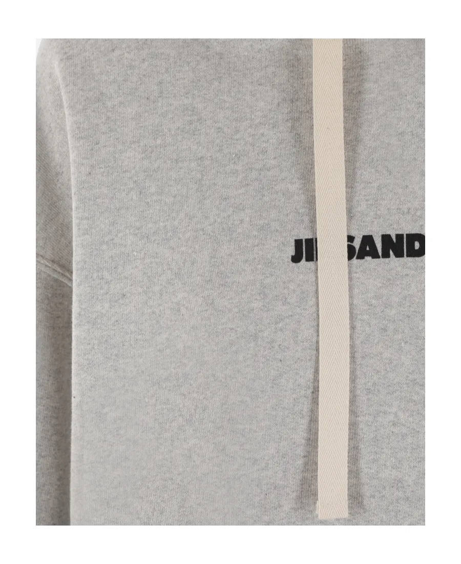 Logo Detailed Drawstring Hoodie