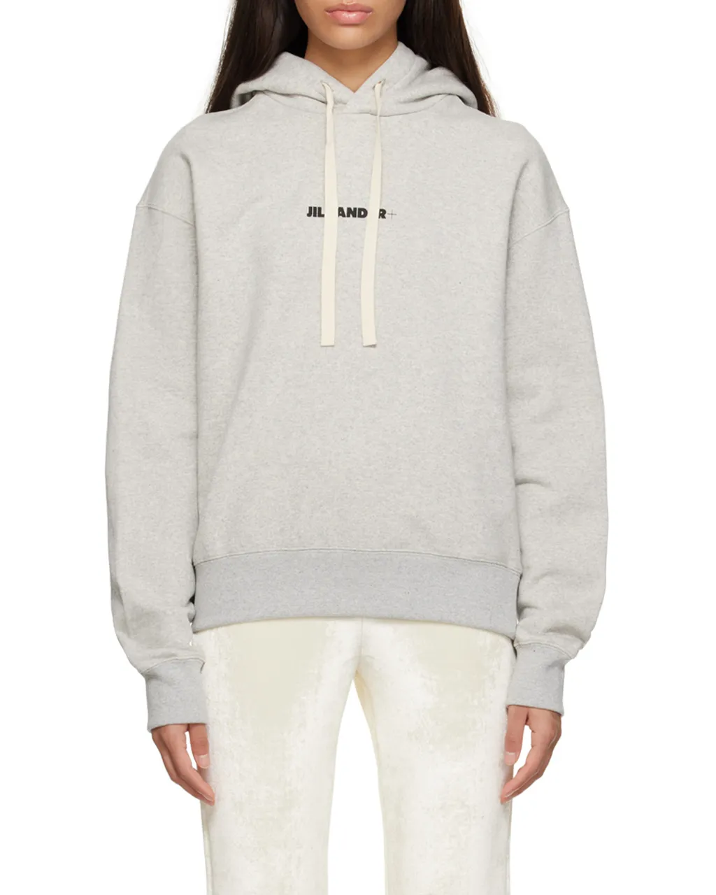 Logo Detailed Drawstring Hoodie