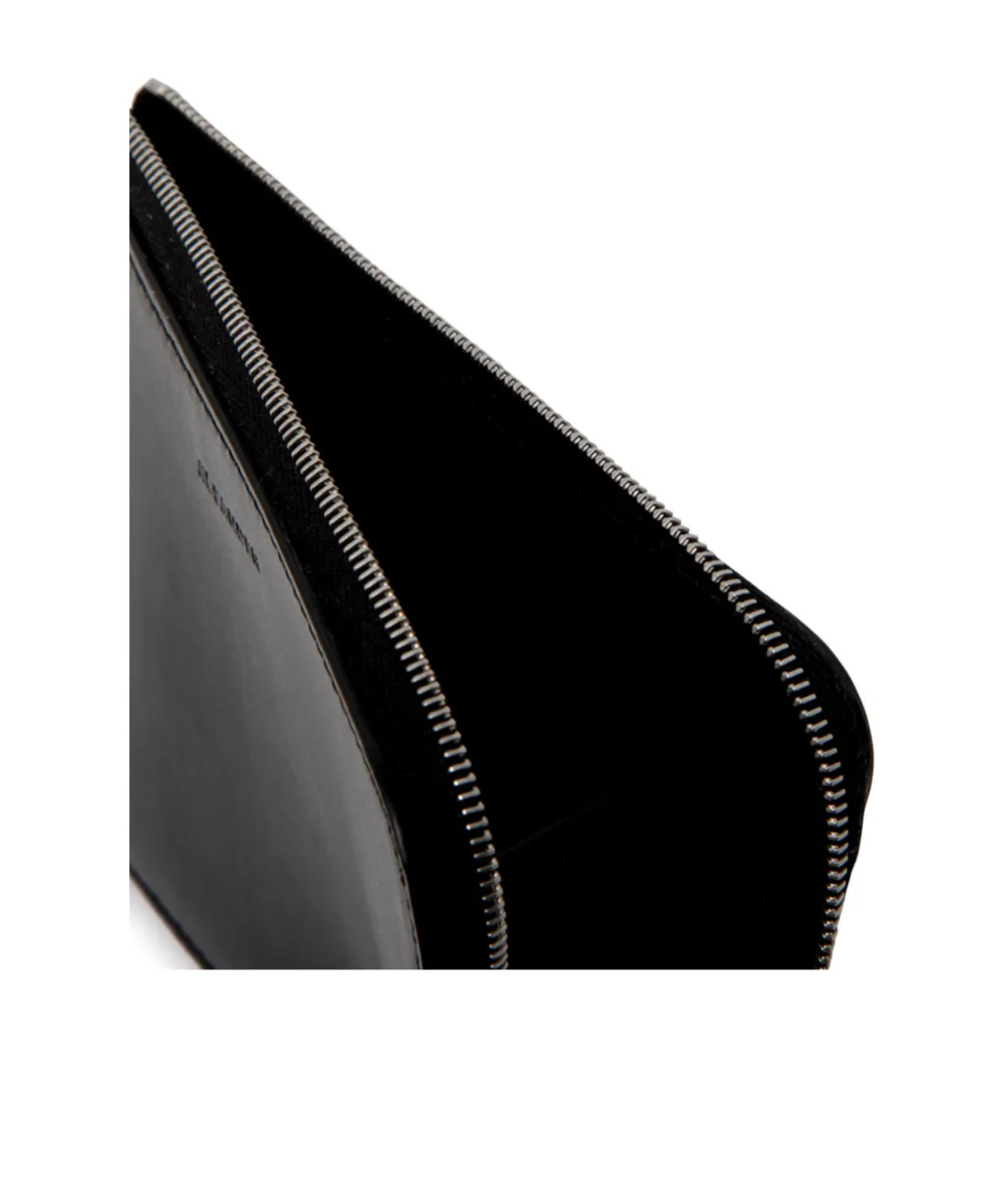 Logo Zipper Card Holder
