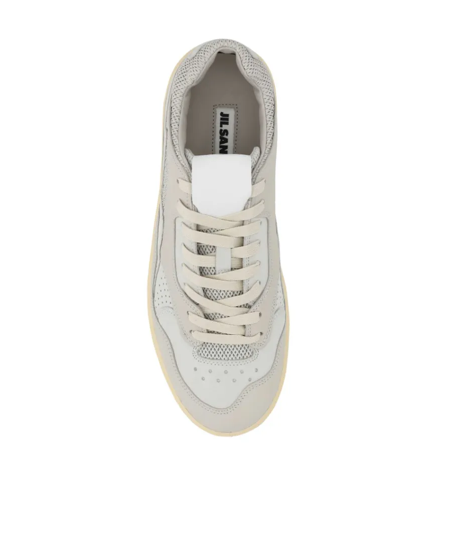 Panelled Low-Top Sneakers