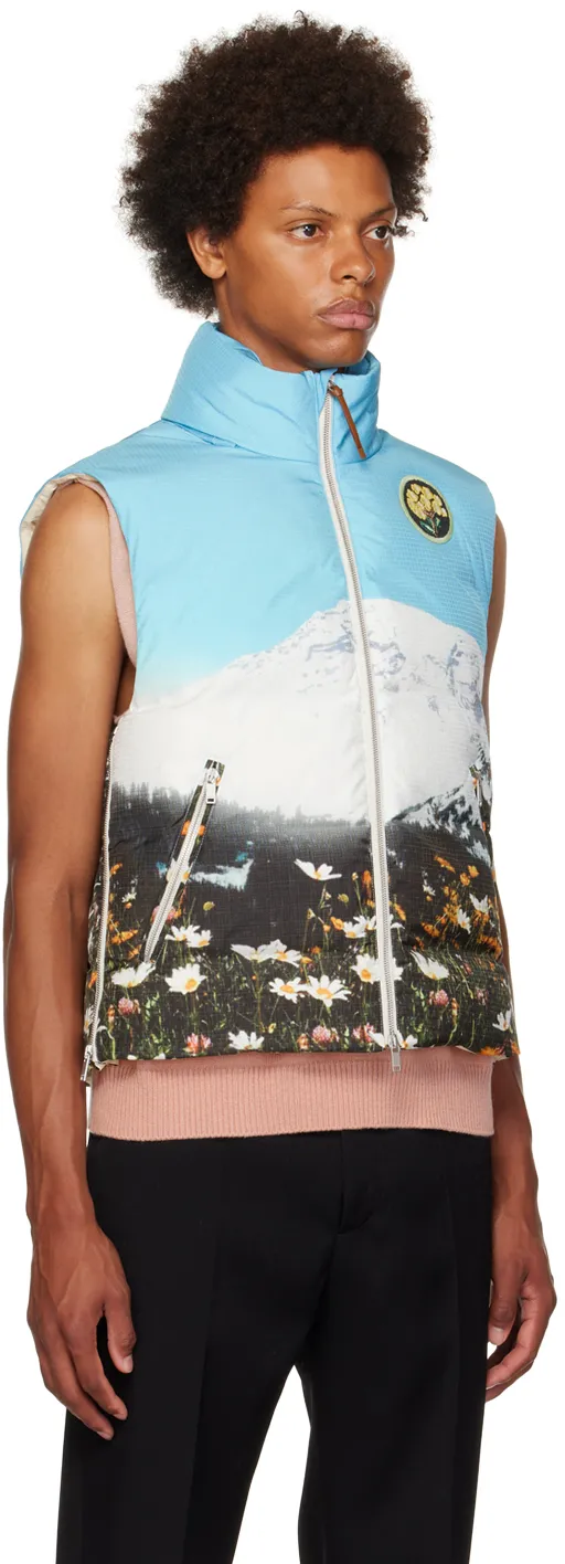 Printed Gilet