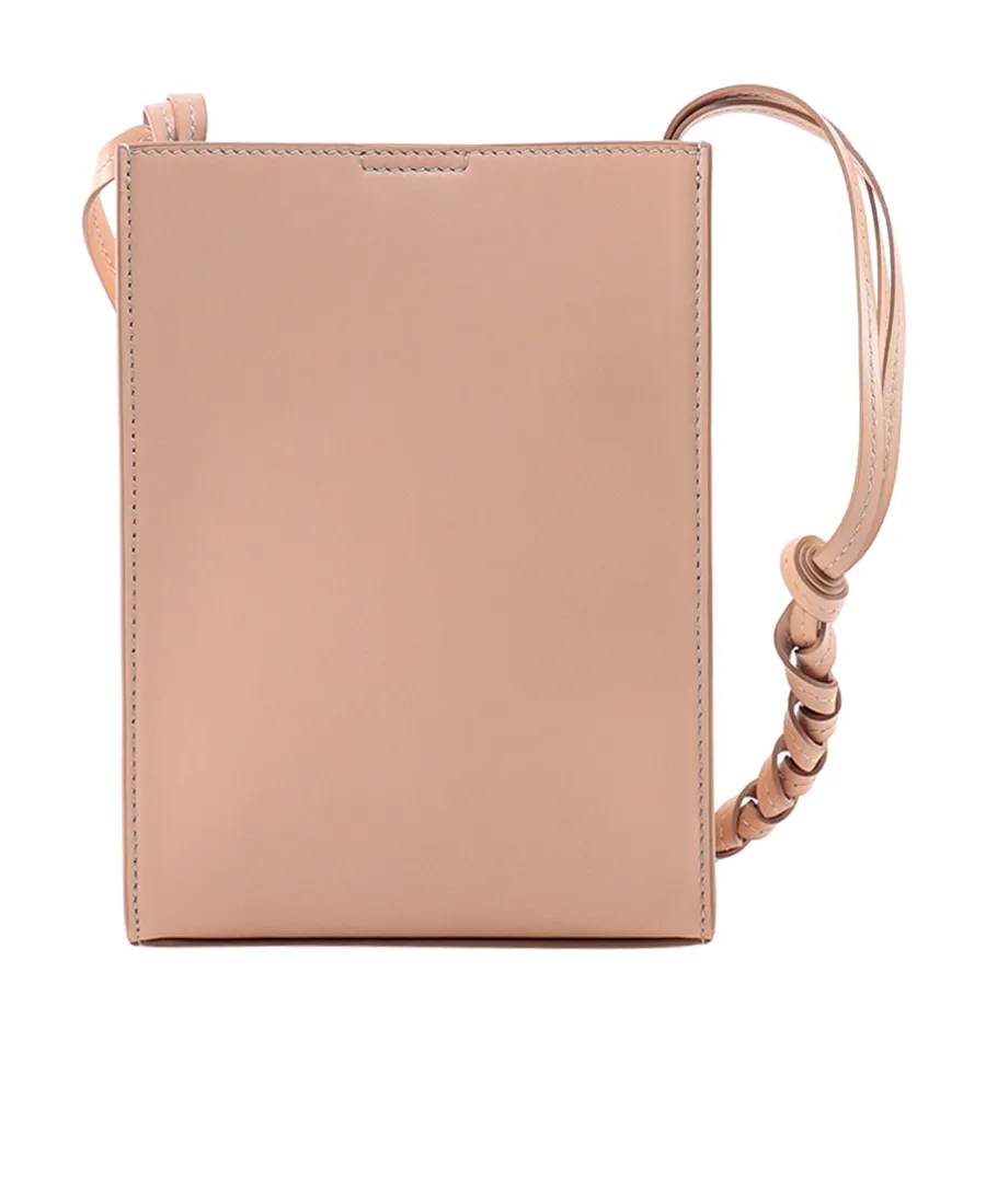 Tangle Logo Debossed Small Shoulder Bag