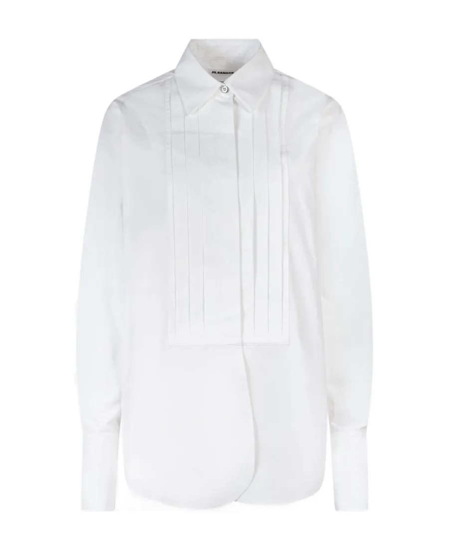 Long-Sleeved Button-Up Shirt