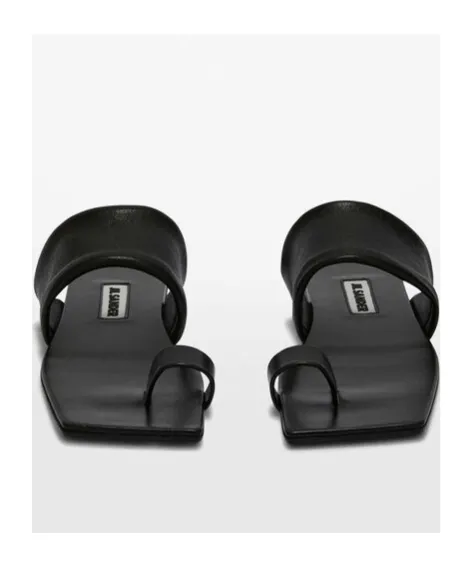 Square Toe Flat Sandals