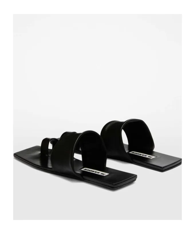 Square Toe Flat Sandals